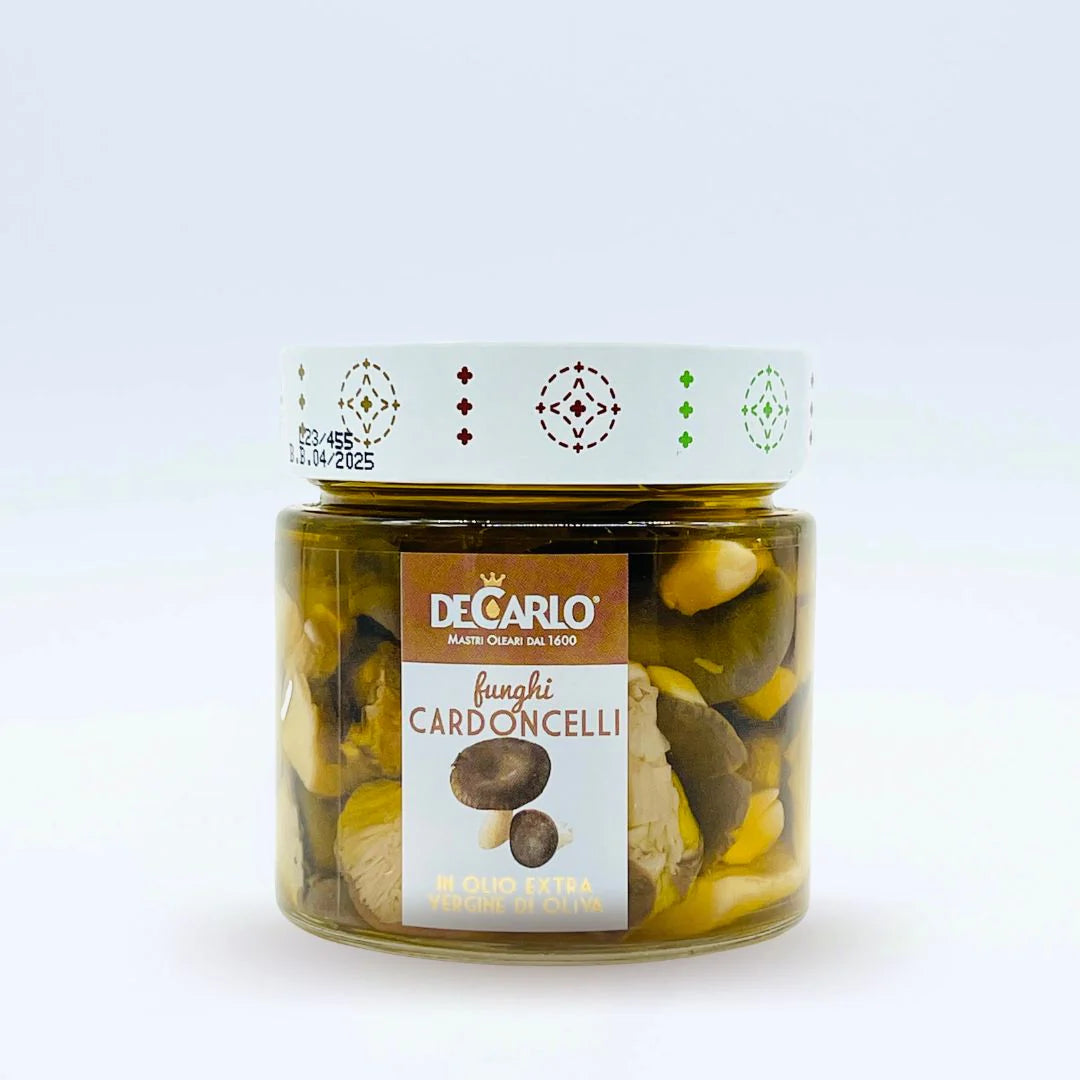 Kräuter-Saitlinge in extra virgin olive oil 200 g - DECARLO -