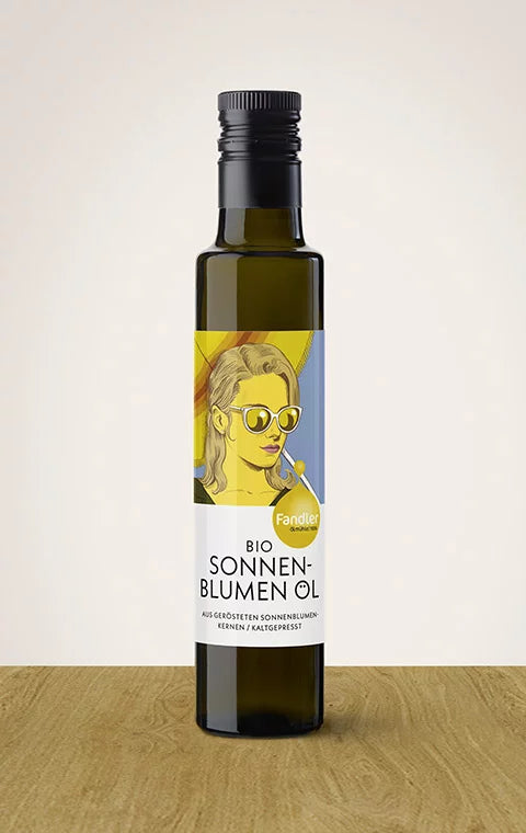 Bio Sonnenblumenöl 250 ml von Fandler